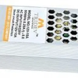 TRIDEV TRADERS Ultra-Thin 12VOLT 10 Ampere AC 110V-220V to DC 12V 120WAT Switching Power Supply Universal Regulated Transformer 120 Watts PSU image 5