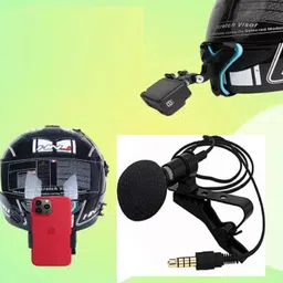 gaynvi Helmet Camera Mount Mobile Setup With Mic Helmet Mount-picture-14