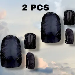 DK Creation cod:192 Rain Cover_Backpack Waterproof Laptop _Luggage _School _Bag Cover2 psc) Waterproof Laptop Bag Cover, School Bag Cover-image-11