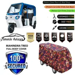 tamanchi autocare Mahindra Universal For Autorickshaw Body Cover-picture-12