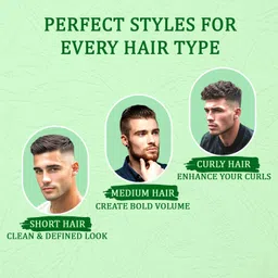 vetoni Styling Green Hair Gel Set Look ,Cool Hold with Pro Vitamin B5(pack of 3)|180ml| Hair Styler image 2