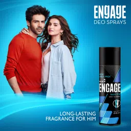 engage Urge & Mate Mega Pack Deo Combo for Men 220ml x2, Long Lasting Deo Spray Deodorant Spray - For Men image 5
