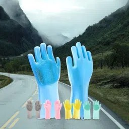 nksnimystore PetPal Silicone Gloves – Ultimate Pet Grooming Accessory Wet and Dry Disposable Glove-picture-16