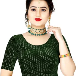 divinedivasnp Round Neck Women Blouse image 1