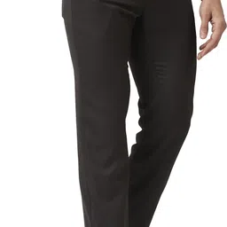 raymond Men Slim Fit Brown Polyester Trousers image 2