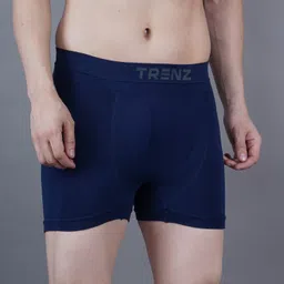 trenz Solid Men Dark Blue Tights-picture-13