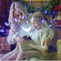 uzala Night Lights Star Master Projector Lamp Ceiling Light High Quality14cm Night Lamp image 3