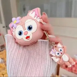 YSTIFYRA Silicone Latch Headphone Case For Apple AirPods PRO & PRO Generation Case (Pink Cat) यह केवल केस कवर है,-picture-46