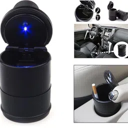 carempire Black Plastic Ashtray image 2