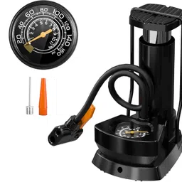 Heavy Duty Floor Mounted Air Pump with Gauge for Bike & Bicycle Ball, Balloon, Basketball Pump, Bicycle, Football Pump, Volleyball Pump Pump-image-38