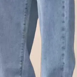 trending prabhu Men Regular Mid Rise Light Blue Jeans image 4