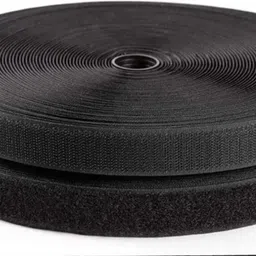 nts Black Velcro 10 m loop + 10 m hook Fastening Tape(10 Meters) Sew-on Velcro image 3