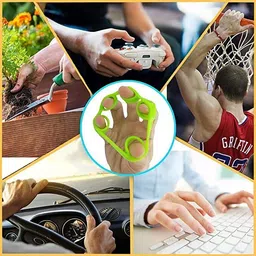 adonyx Fitness Combo Finger Stretcher & Double Toning Tube for Full Body & Hand Workout Fitness Accessory Kit Kit image 5