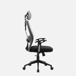 green soul Yoga Breathable Mesh High Back Ergonomic Office Chair in Grey Colour image 5