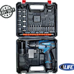 NTH CORDLESS DRILL KIT 2x12v Battery With Speed Control Power & Hand Tool Kit With 25PcsTools Cordless Drill-picture-24