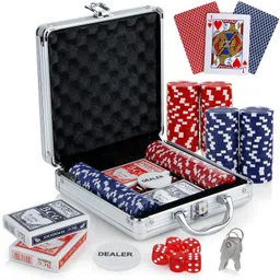 niyamat Poker Chips Set with Poker Briefcase-picture-37