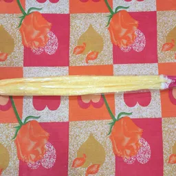 mukta collection Six Stick Baby Mosquito Net Yellow Polyester Washable Infants Mosquito Net image 4