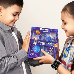 utilitykart Dream Space Space & Astronaut Theme Art, Outer Space Adventure Theme Art Plastic Pencil Box image 3