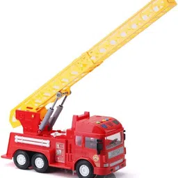 skbd Crane Truck Fire Rescue Friction Powered Toy SKD-picture-37