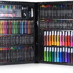Art Set Kit Painting Sketching Color Pencils Crayon Oil Pastel Marker Watercolor-image-29