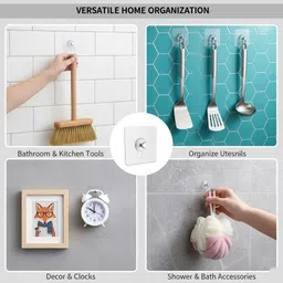 goodsuu Chrome Shower Rod Hook image 3