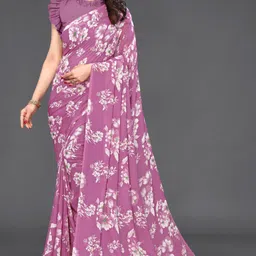 sareya veela Printed Daily Wear Georgette Saree-picture-10