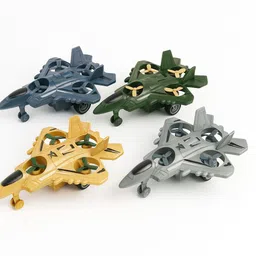 maadi Fighter Jet Style Push & Go Toy Car for K s - Durable, Friction Powered image 3