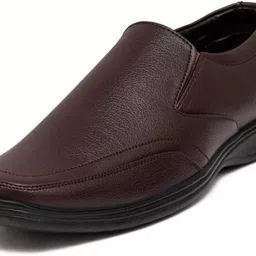 shooz Leather Formal Moccasin Shoes Slip On For Men image 2