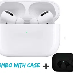 smartwork Combo pack blutooth earbuds with premium case White (Truely wireless) Bluetooth without Mic Headset image 2