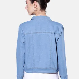 dimpy garments Women Regular Fit Solid Spread Collar Casual Shirt image 2