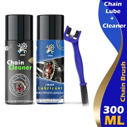 ubod Premium U_18 Bike Chain Lubricant & Chain Cleaner Spray With Cleaning Brush Chain Cleaner, Lube, Brush (150X2 ML) Chain Oil-picture-34