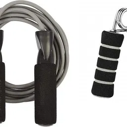 pheonix Skipping Rope With Hand Gripper ( Pack Of 2) Fitness Accessory Kit Kit-picture-33