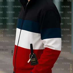 futse peno Men Solid Casual Jacket image 3