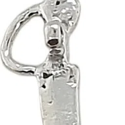 sahiba gems Chaku/Knife/Kirpan Pendant Nazar Locket Rhodium Sterling Silver Pendant-picture-28