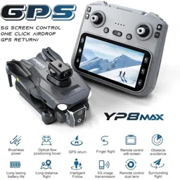 gamesoul YP8 Max Drone with Camera Brushless 4.5-inch Screen GPS Return Drone image 3
