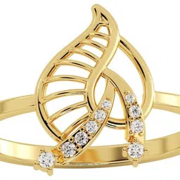 avsar AVR1074YA 18kt Diamond Yellow Gold ring-image-24