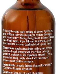plant therapy Moroccan Argan Oil 100% Pure and USDA Organic, For Face, Hair, Skin, Nails Aroma Oil image 4