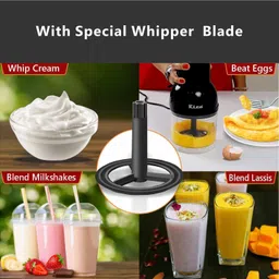 rico by rico CH05FB 700Ml Electric Vegetable Chopper For Kitchen| 400 Watts Copper Motor Electric Vegetable & Fruit Chopper image 2