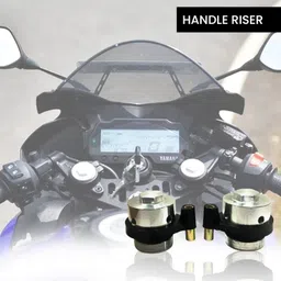 moto genius Adjustable Handle Riser for R15 V4 Motorbik Handlebar Riser Kit image 4
