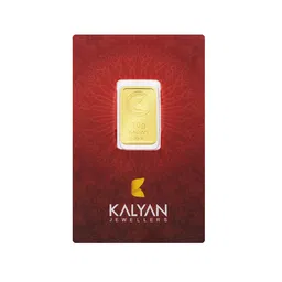 Kalyan Jewellers 24KT 999 Purity Lotus Gold Bar Coin - 10 g-picture-35