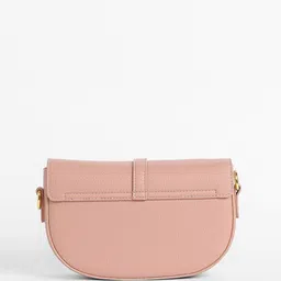 HAUTE SAUCE by Campus Sutra Leather Structured Handheld Bag with Tasselled image 5