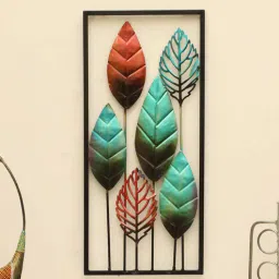 vedas Kinjal Rectangular Leaf Wall Hanging-picture-18