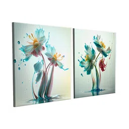 random Multicolor Landscape Abstract Wall Painting image 4