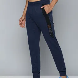 HRX by Hrithik Roshan Regular Fit Brand Logo Printed Casual Joggers-image-7