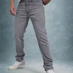 The Roadster Life Co. Men Mid-Rise Light Fade Stretchable Regular Fit Jeans-picture-34