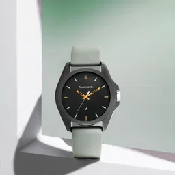 Fastrack Unisex Black Dial & Grey Straps Tees Fast Fit Analogue Watch 68011PP08-picture-43