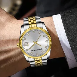 GIORDANO Men Embellished Dial & Stainless Steel Straps Analogue Watch GZ-50133-22-picture-12