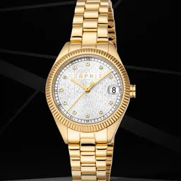 ESPRIT Women Embellished Dial & Stainless Steel Straps Analogue Watch ES1L433M0025-image-9