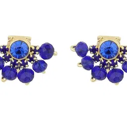 firstblush Ear Cuffs without Piercing Timeless and Classic Cuff Earrings for Women (Navy (Blue)) image 2
