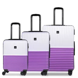 Nasher Miles Istanbul Set of 3 Colourblocked Trolley Bag image 2